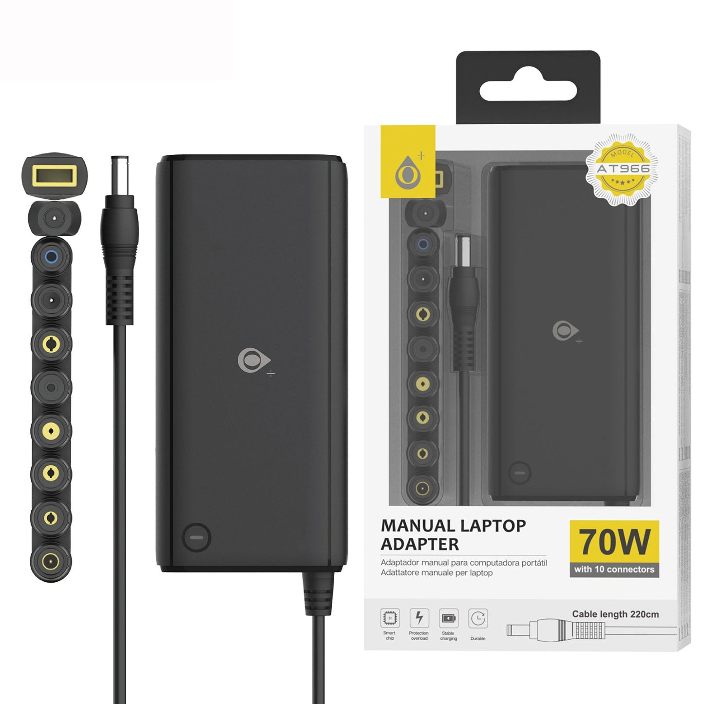Adaptador Universal para Computador Portátil 70W