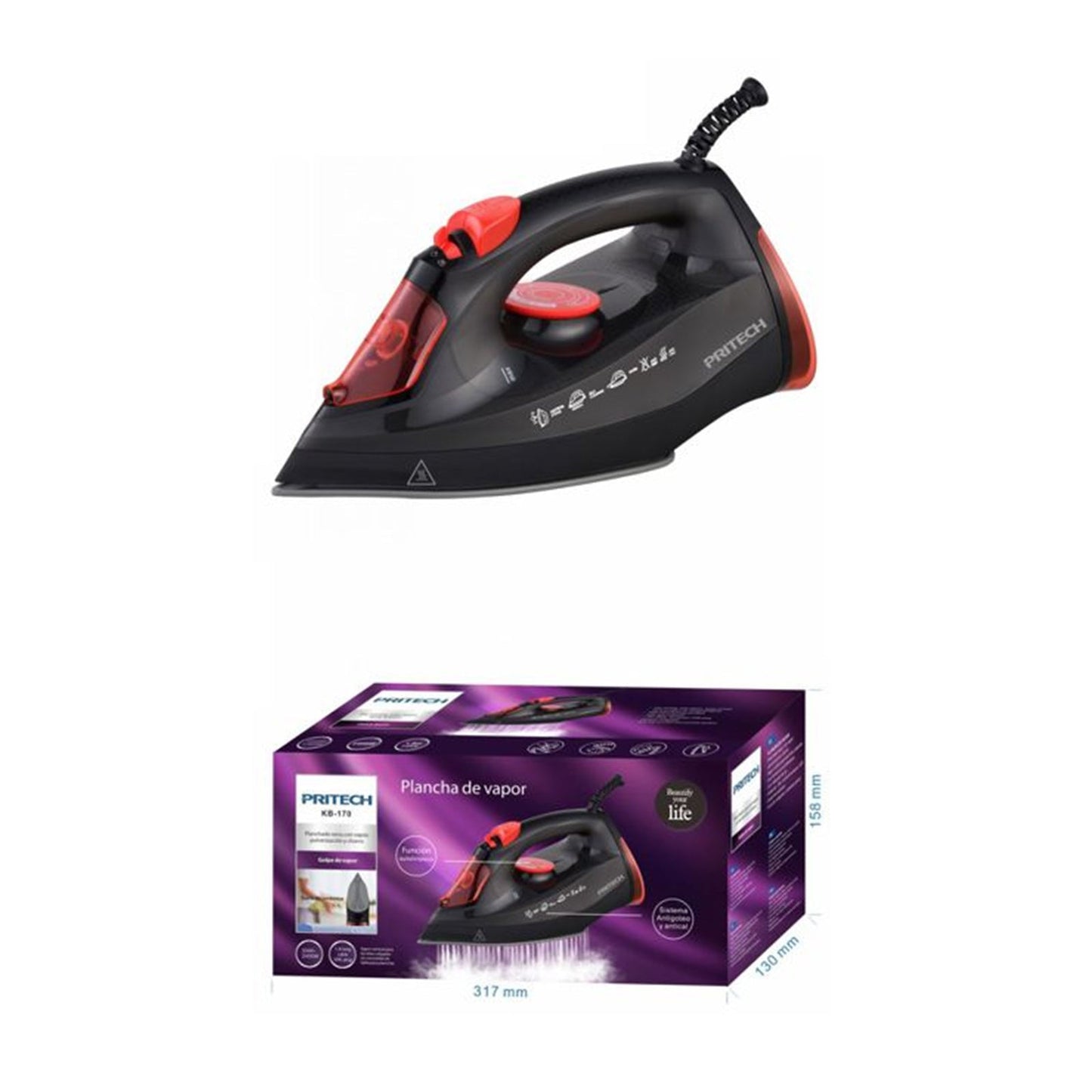 2400W Ferro de Engomar