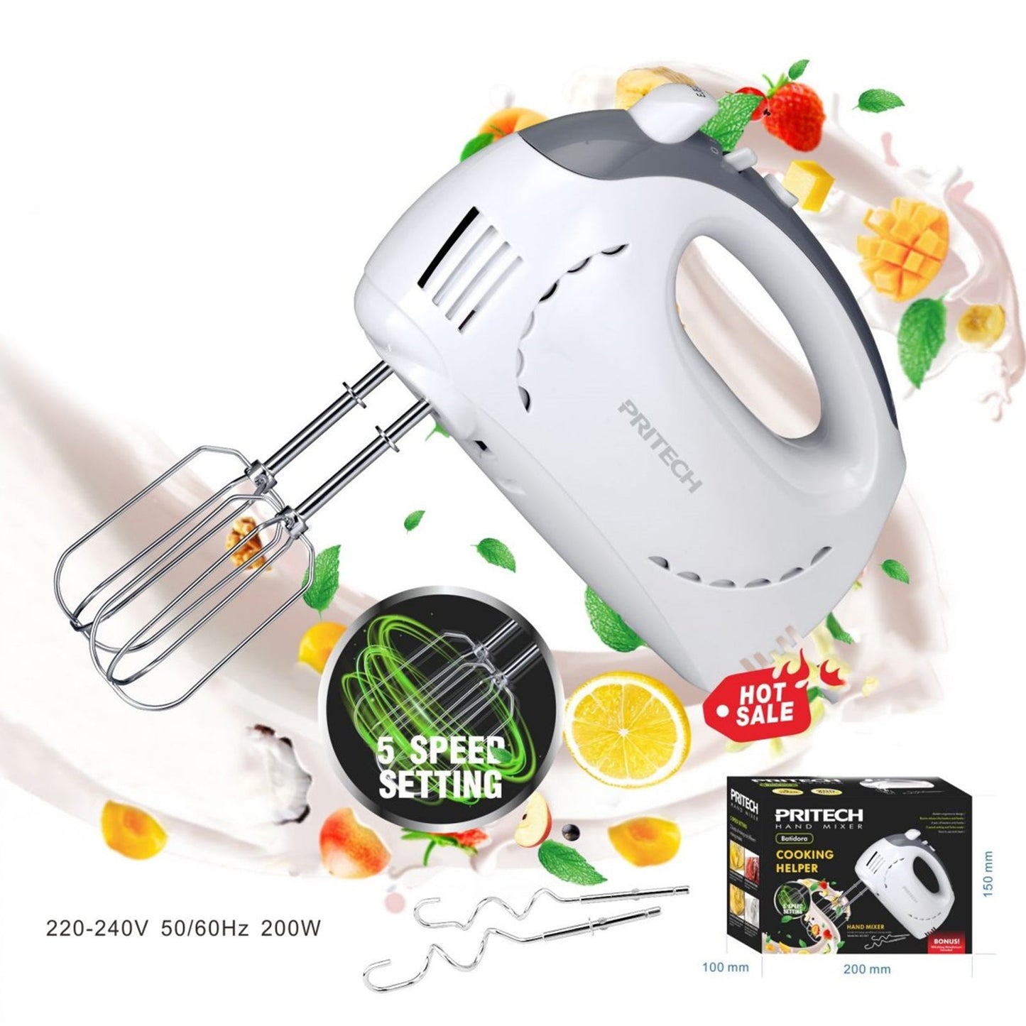 200W Batedeira