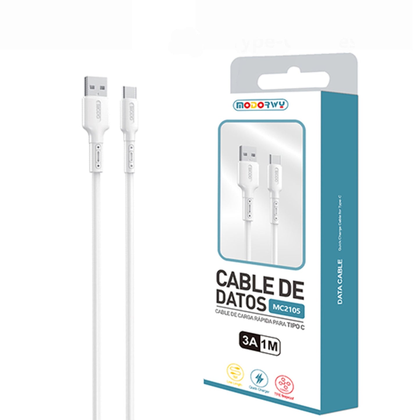 Cabo Micro USB 1M 2.4A