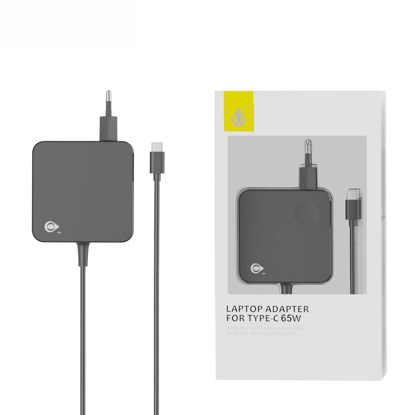 Carregador para Computador Portátil 65W Type-C PD