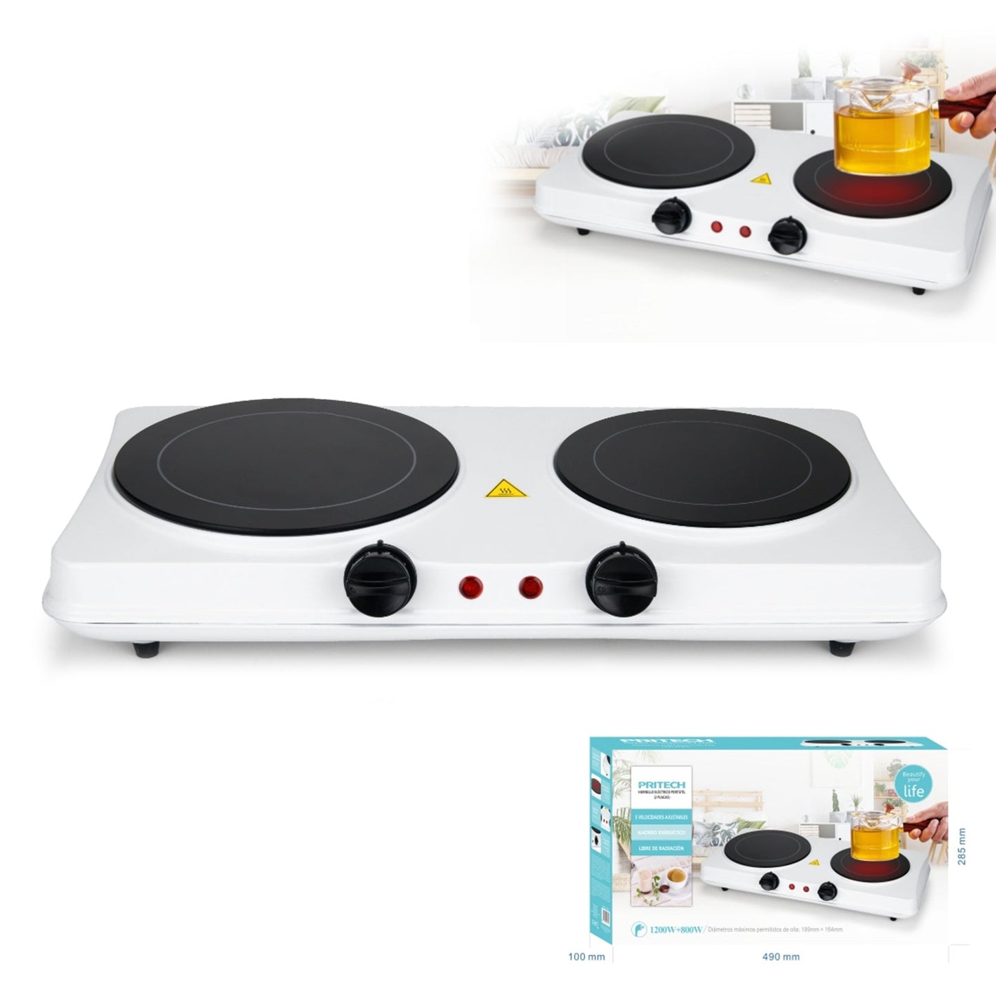 1200W Fogão de indução