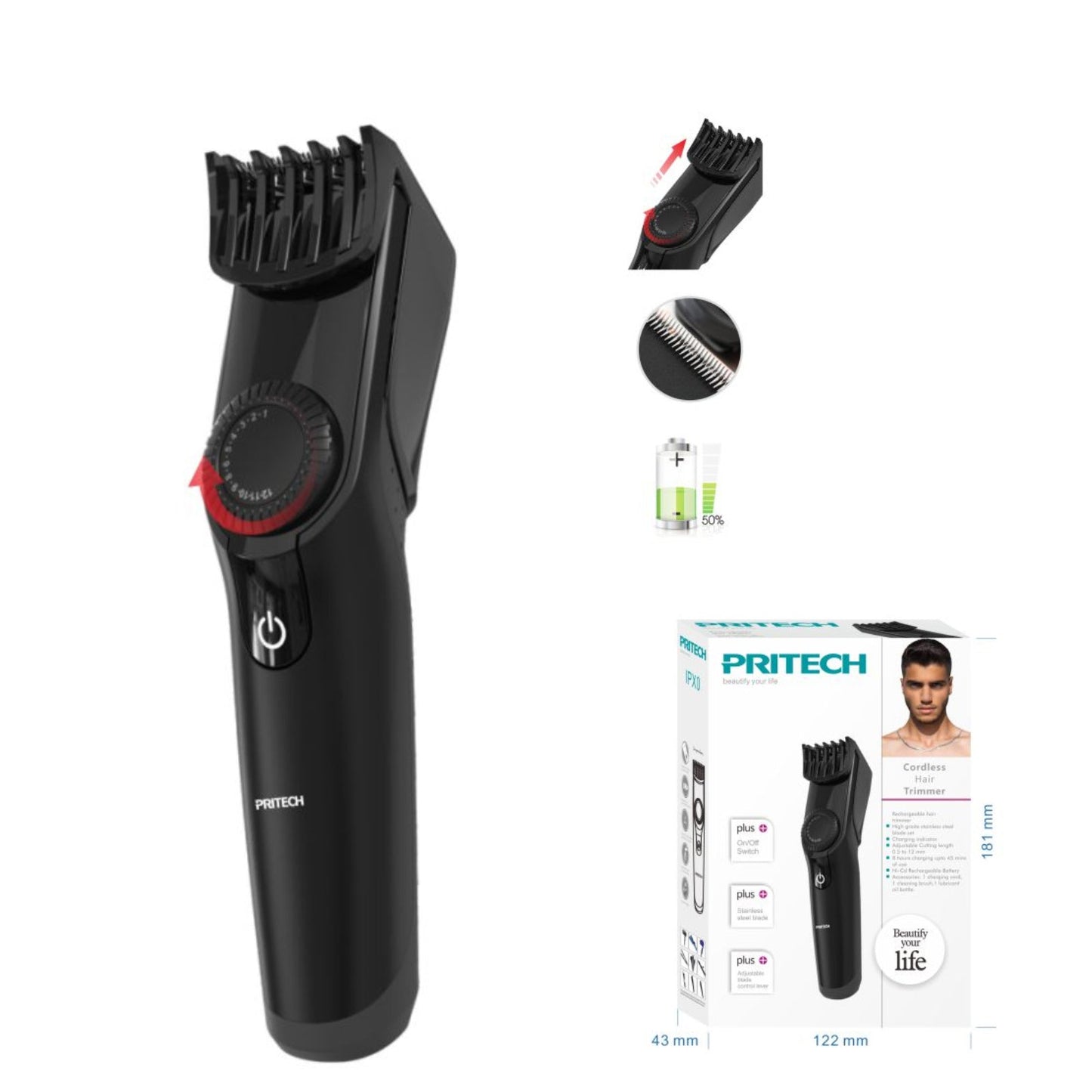 Carregável Máquina de cortar cabelo