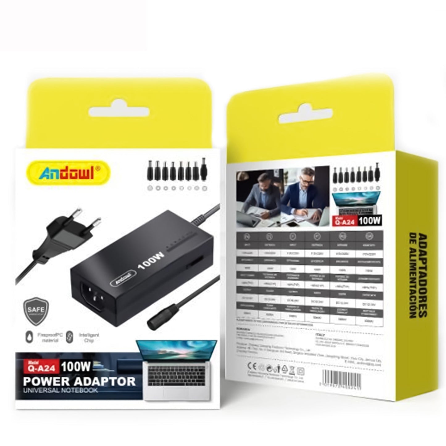 Adaptador Universal para Computador Portátil 100W