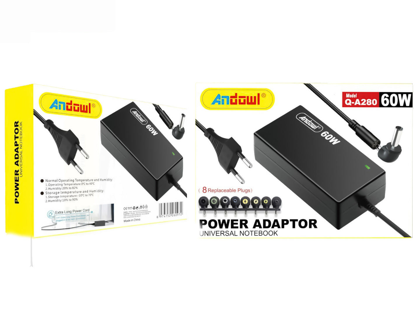 Adaptador para Computador Portátil 60W