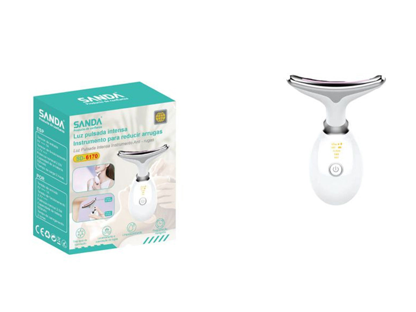LED Face and Neck Smoother