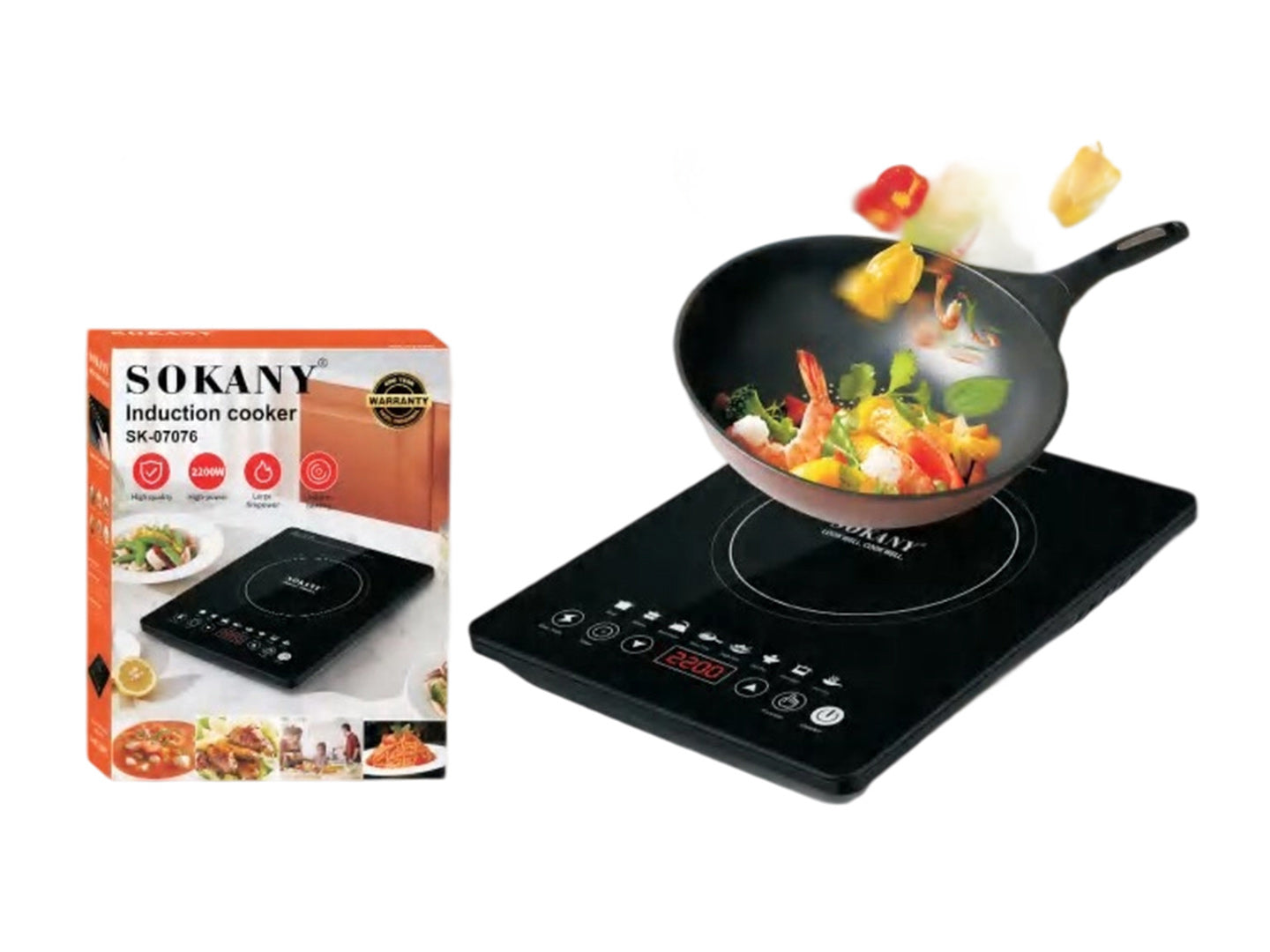 2200W Induction Cooktop