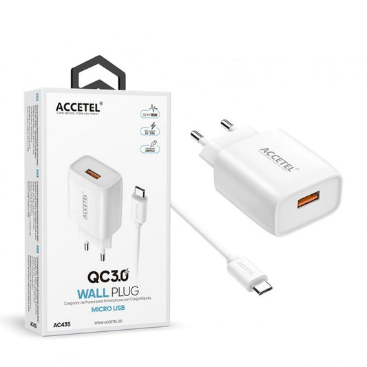 Cojunto de carregador QC3.0 Uma entrada de USB Micro USB