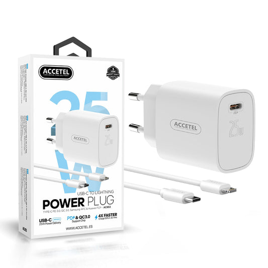 Cojunto de carregador 25W Uma entrada de PD Lightning