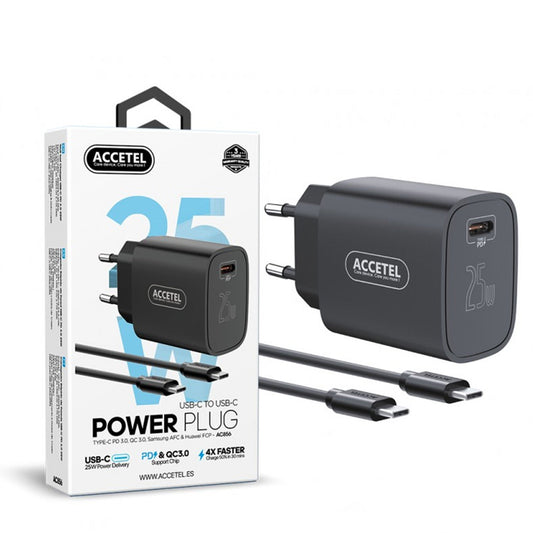 Cojunto de carregador 25W Uma entrada de PD Type-C