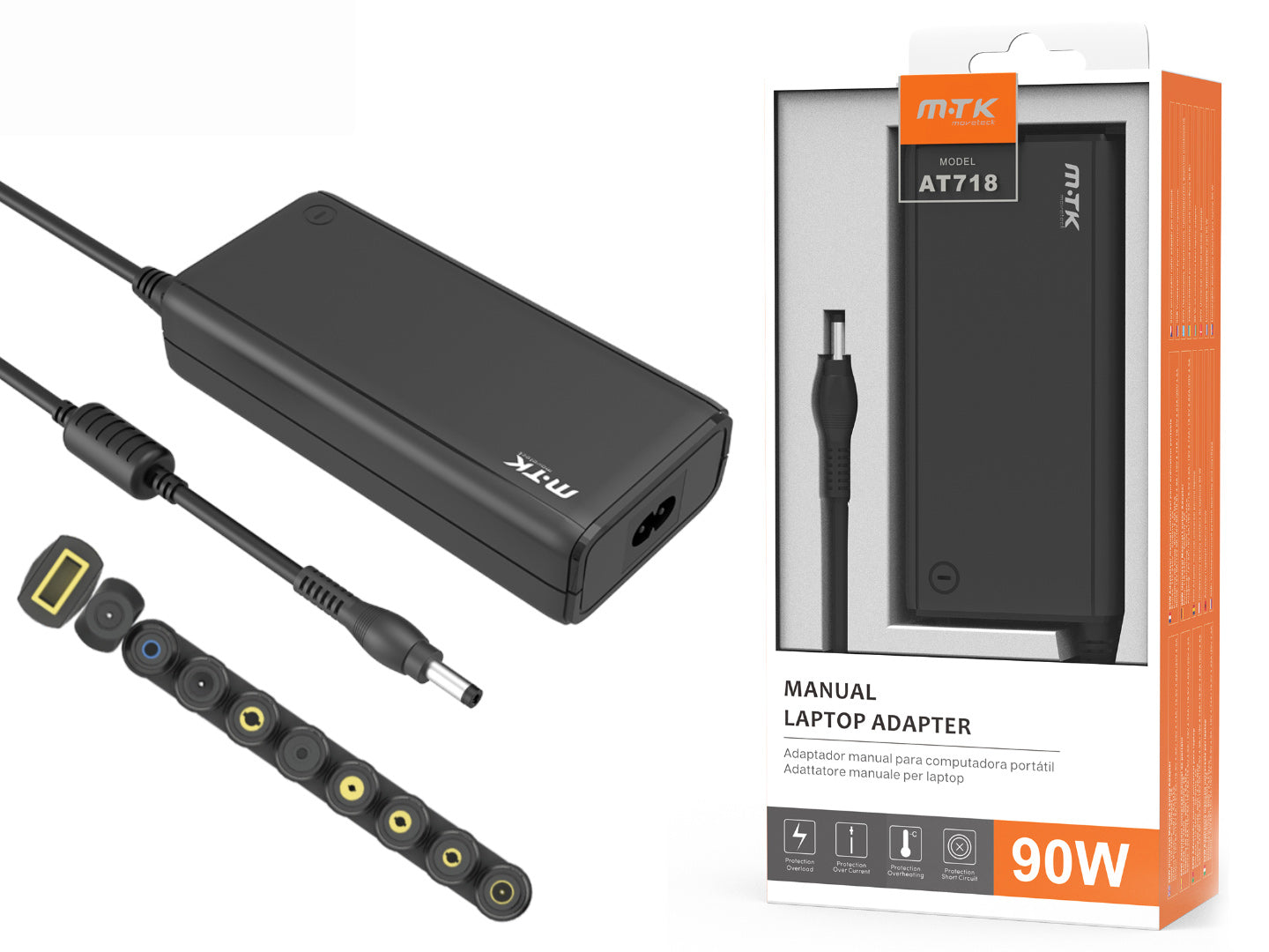 Adaptador Universal para Computador Portátil 90W