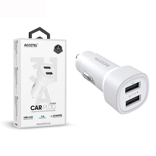 Carregador Carro 3.1A Dupla USB