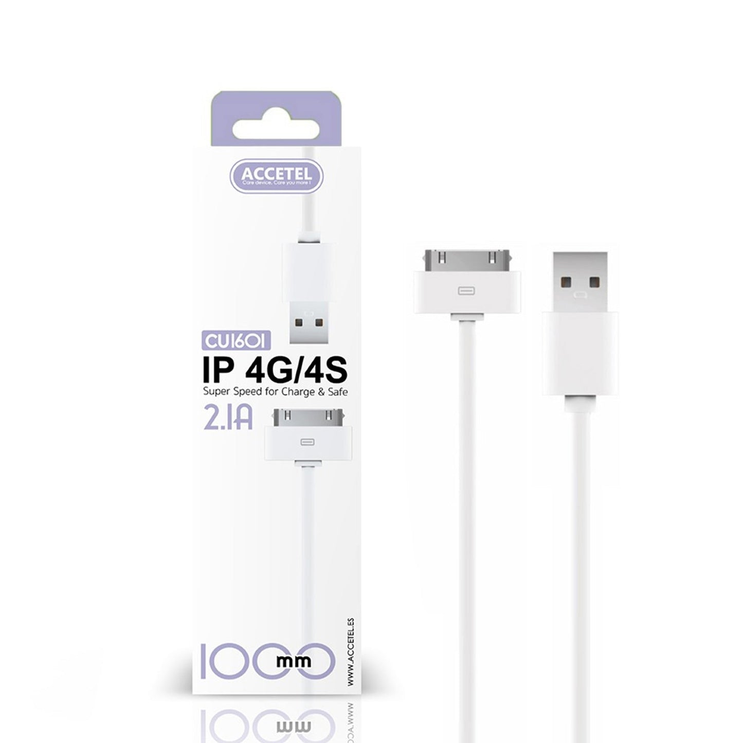 Cabo 4G/4S 1M 2.1A