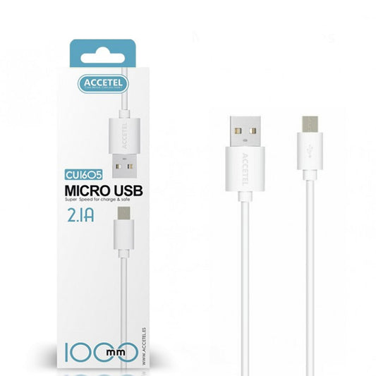 Cabo Micro USB 1M 2.1A