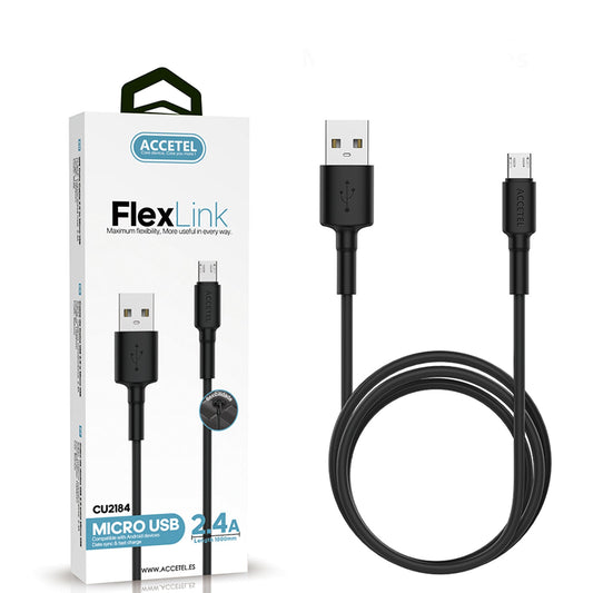 Cabo Micro USB 1M 2.4A