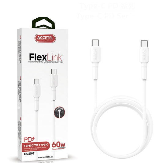 Cabo Dupla Type-C 1M 60W