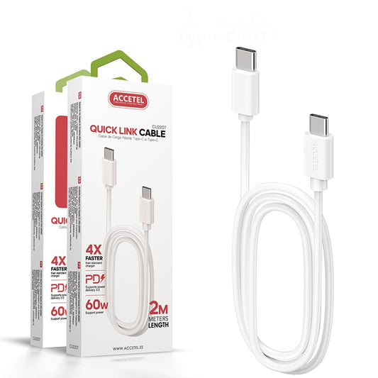 Cabo Dupla Type-C 2M 60W