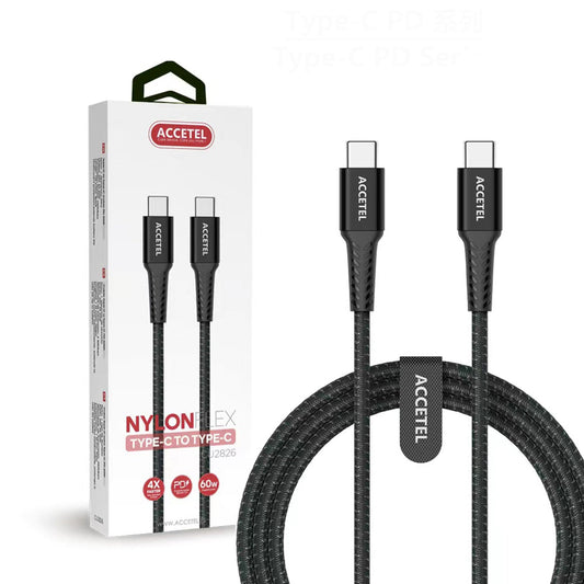 Cabo Dupla Type-C 1M 60W