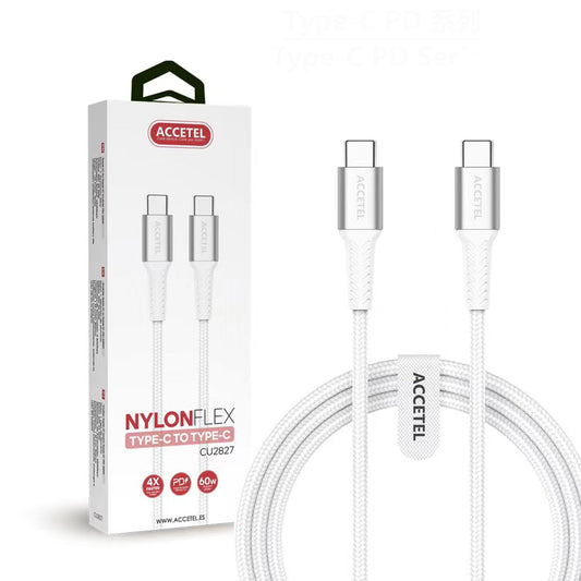 Cabo Dupla Type-C 1M 60W