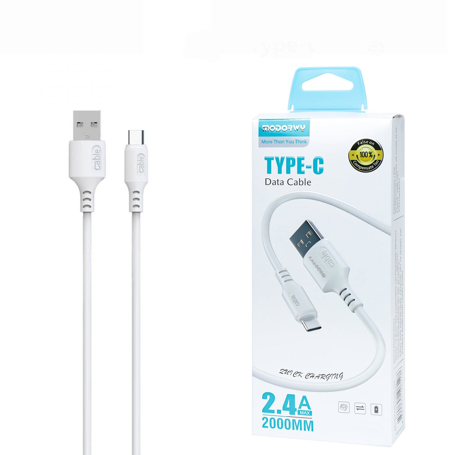 Cabo Micro USB 1M 2.4A