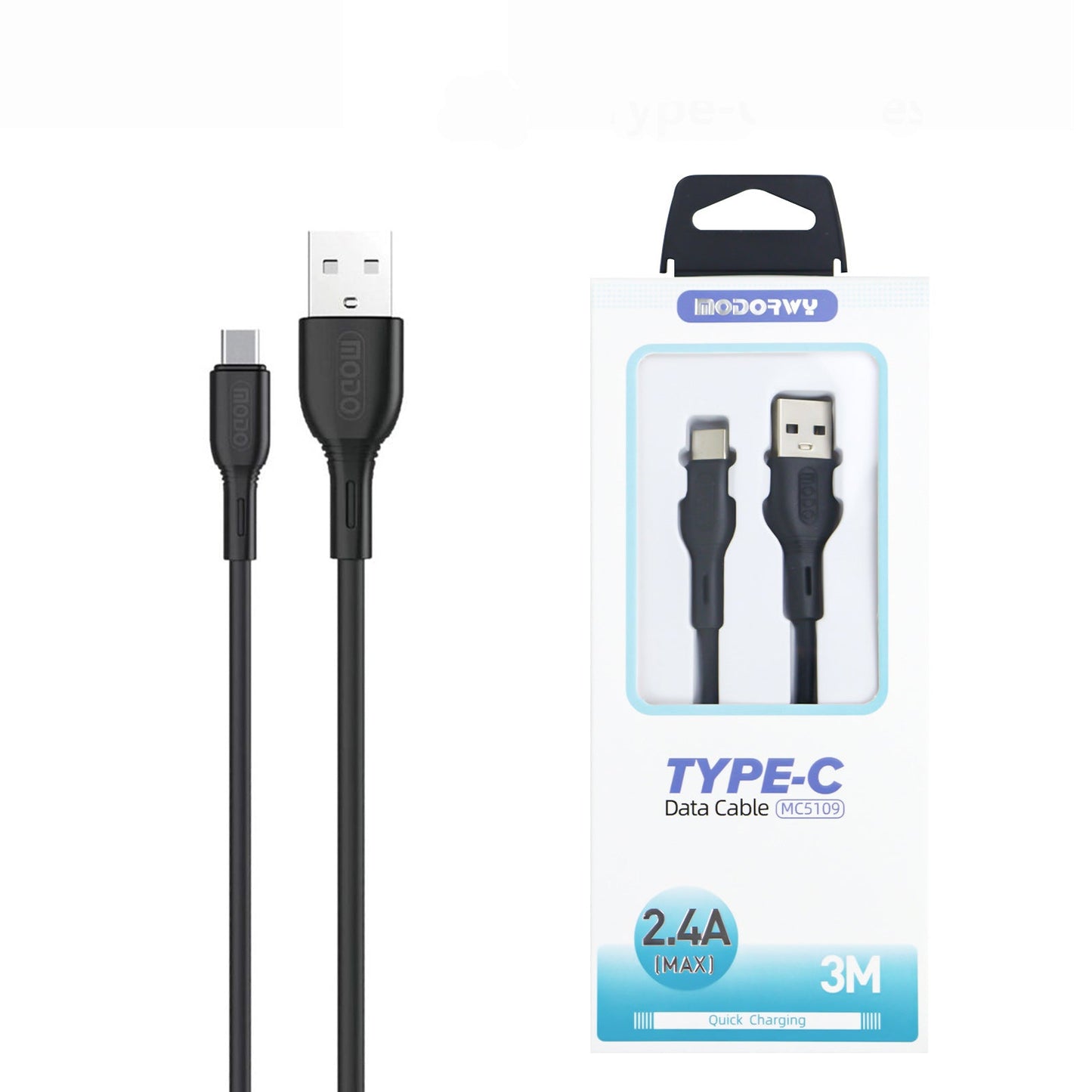 Cabo Micro USB 1M 2.4A