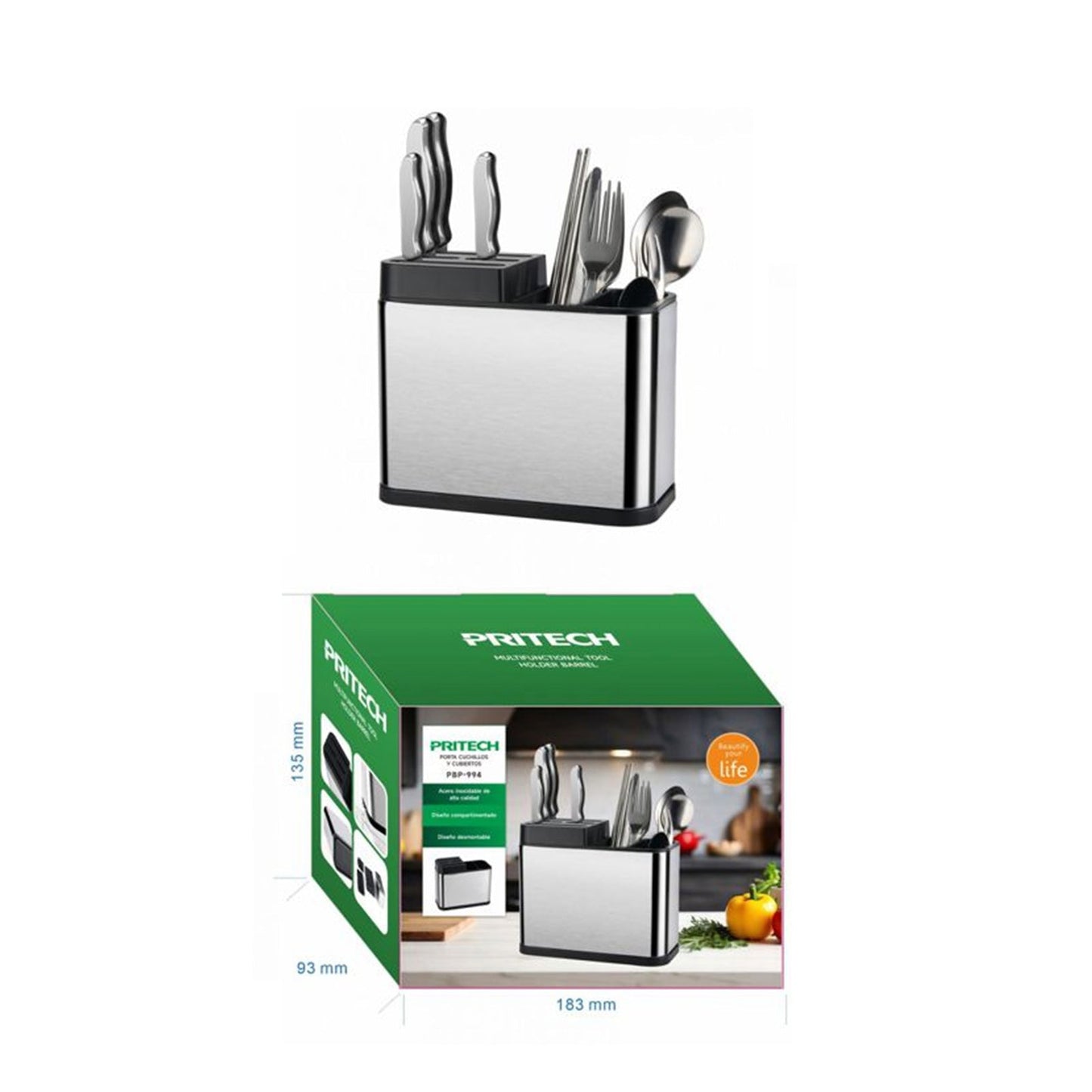 Suporte para facas de cozinha