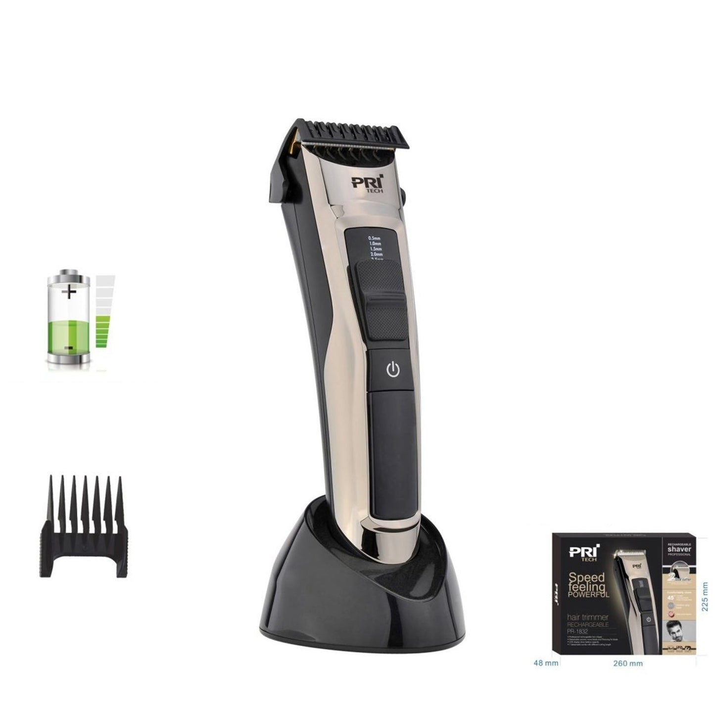 Carregável Máquina de cortar cabelo