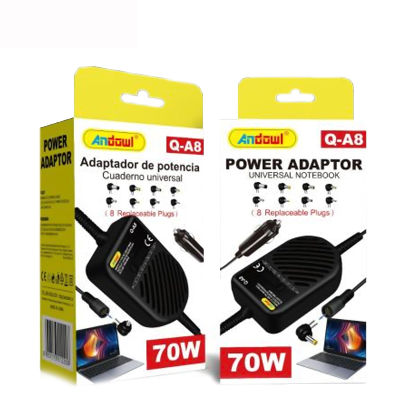 Adaptador Universal para Computador Portátil 70W
