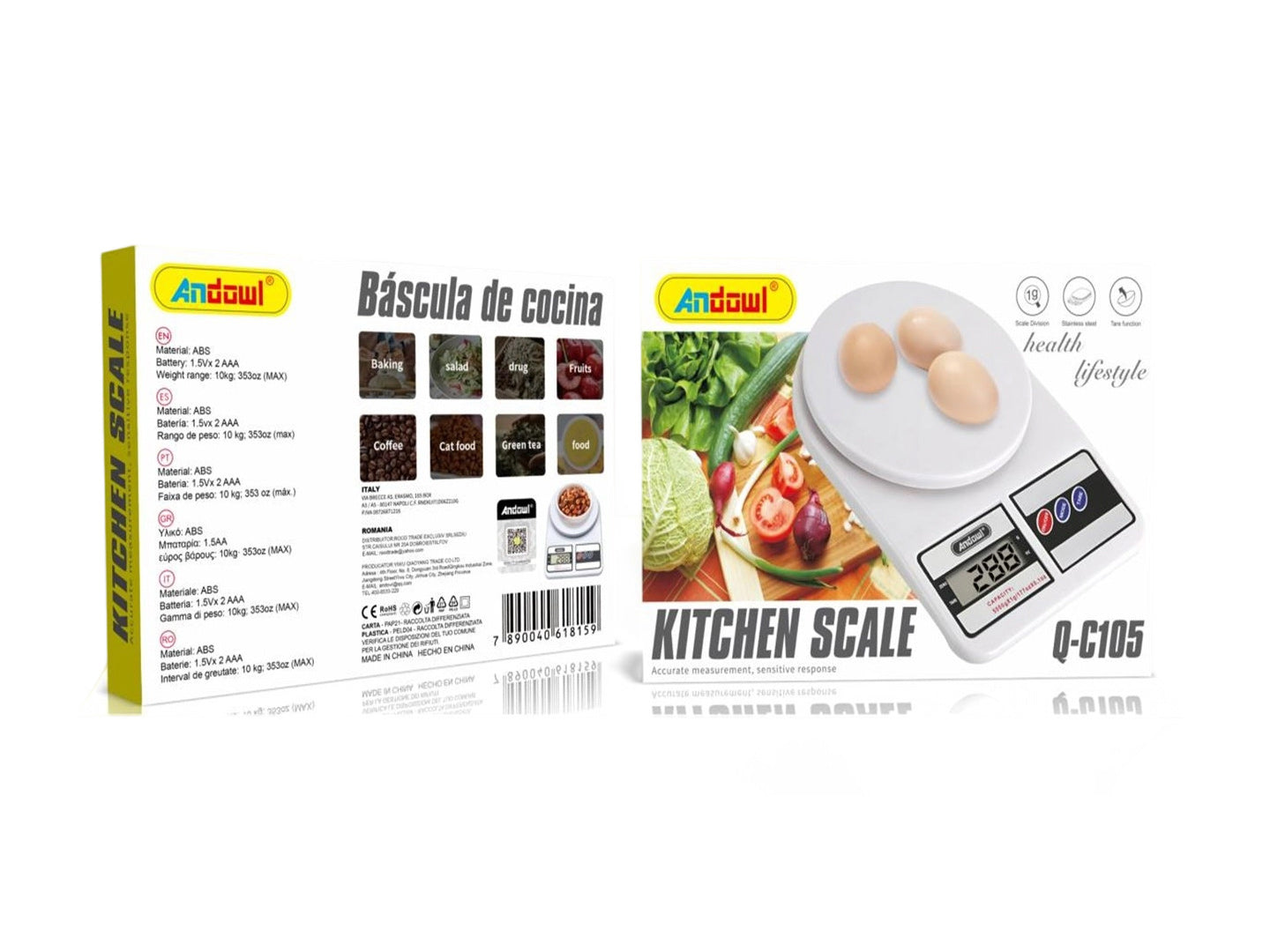 Balança eletrónica