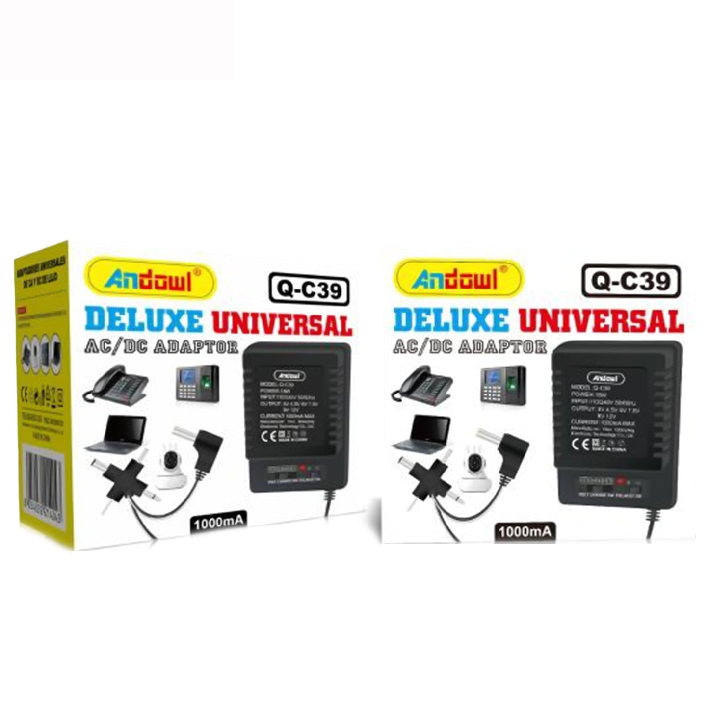 Adaptador Universal 1000mA