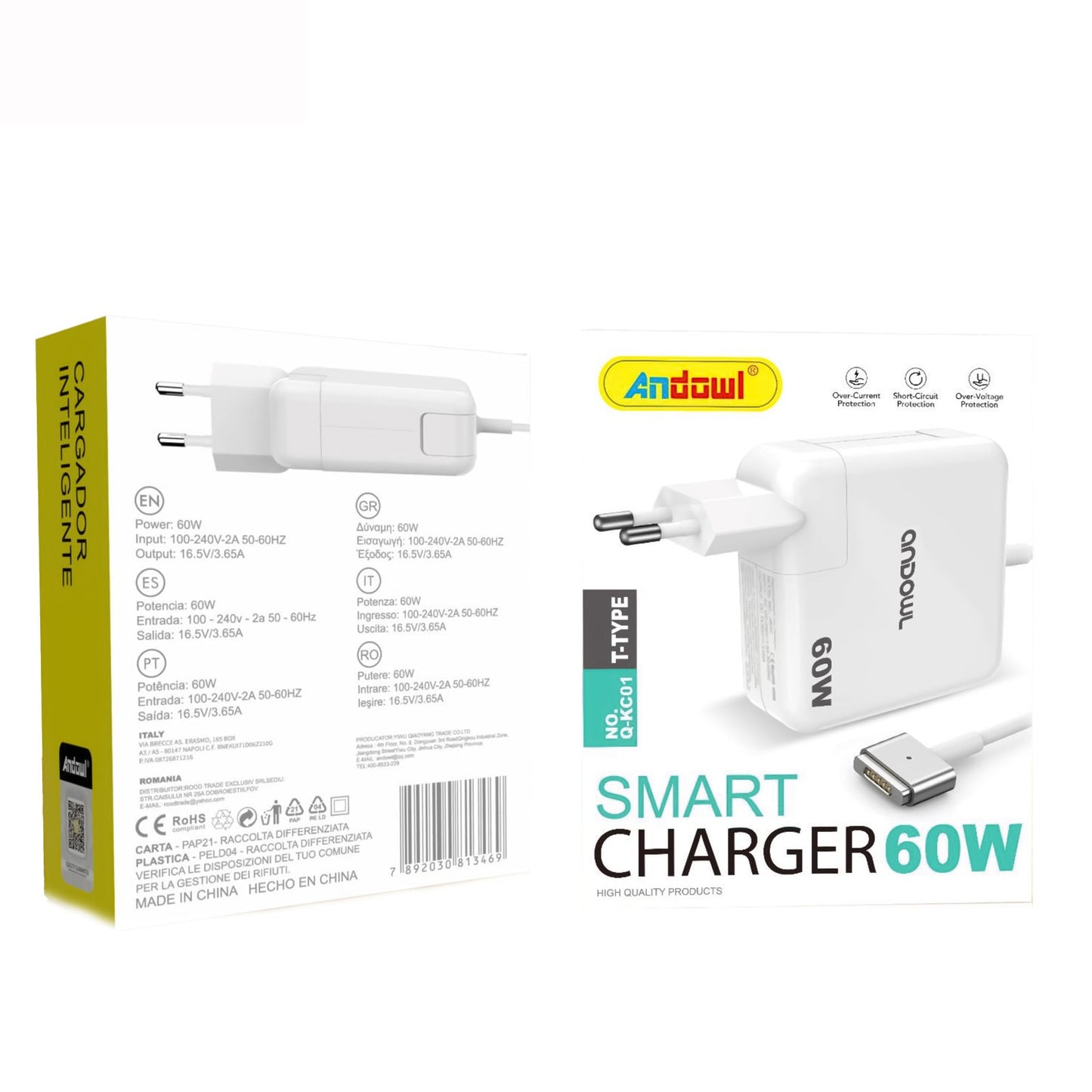 Carregador para Macbook 60W