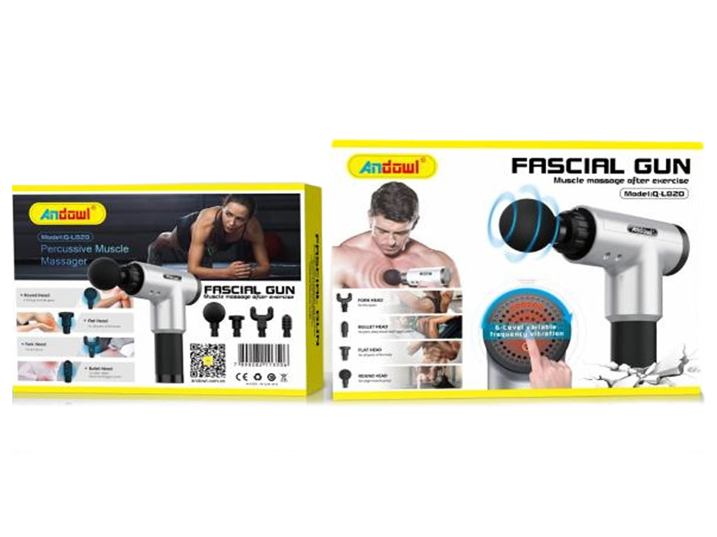 Pistola de massagem muscular