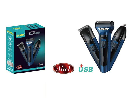 3 em 1 Máquina de cortar cabelo